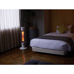 アラジン CAH-1G9D-W 電気ストーブ グラファイトeヒーター ホワイト 自動首振り 900W