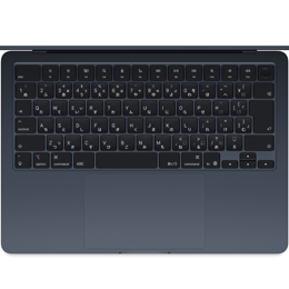 [Apple] アップル MW123J　A 13インチMacBook Air Apple M4チップ 16GB 256GB SSD ミッドナイト☆