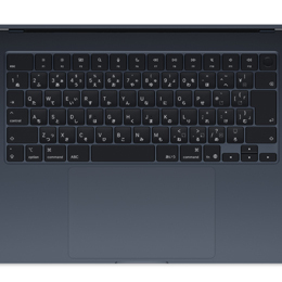 [Apple] アップル MW1L3J　A 15インチMacBook Air Apple M4チップ 16GB 256GB SSD ミッドナイト☆