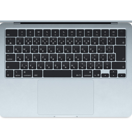 [Apple] アップル MC6U4J　A 13インチMacBook Air Apple M4チップ  16GB 512GB SSD スカイブルー☆