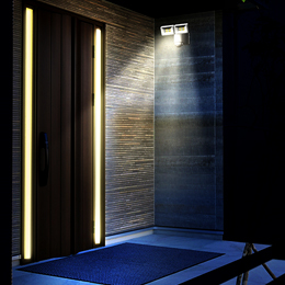 [アイリスオーヤマ] ＡＣ式ＬＥＤ防犯センサーライト