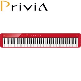 [CASIO] 電子ピアノ　Privia PX-S1100RD_out　[レッド]