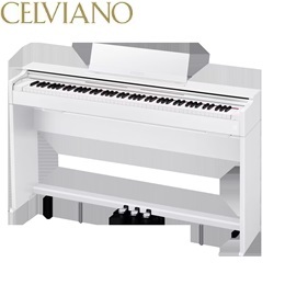 [CASIO] 電子ピアノ　CERVIANO AP-S200WE_out　[ホワイトウッド調]