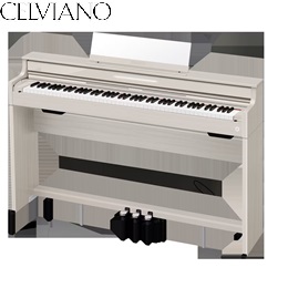 [CASIO] 電子ピアノ　CERVIANO AP-S450GB_out　[グレーベージュウッド調]