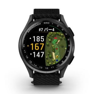 GARMIN 010-03010-20 Approach S50 心拍計 GPS Suica ランニング ゴルフ GPSナビ ゴルフナビ ブラック