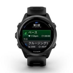 GARMIN 010-02970-30 Forerunner 570 42mm ロングバッテリー 心拍計 高精度GPS AMOLED　 ブラック