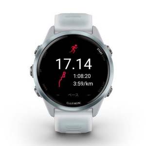 GARMIN 010-02970-31 Forerunner 570 42mm ロングバッテリー 心拍計 高精度GPS AMOLED　 ホワイト／クラウド