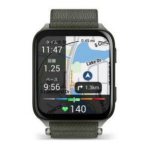 GARMIN 010-02980-22 VENU X1 スマートウォッチ ロングバッテリー 健康管理 血中酸素 AMOLED Moss