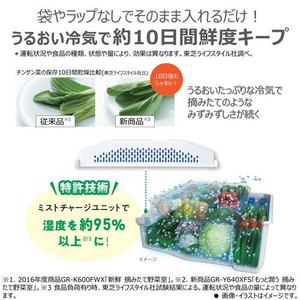 【無料長期保証1+3年付き】東芝 冷蔵庫 465L 左開き 5ドア 60cm 摘みたて野菜室 ミストチャージ 速鮮チルド GR-Y470GSKL(EW) ホワイト系