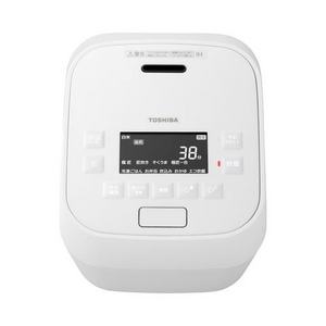 東芝 RC-6MGX(W) 真空IH炊飯器 炎 匠炊き 3.5合炊き ミルキーホワイト