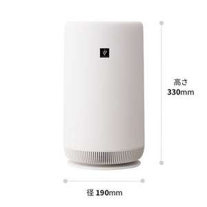 シャープ FU-TC01 空気清浄機 プラズマクラスター7000搭載 ホワイト★在庫一掃品★