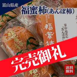 【12月上旬以降のお届け予定】[一富士][富山県産]福蜜柿(あんぽ柿) 12〜15個