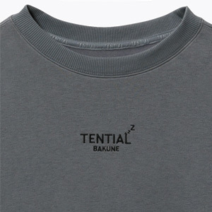 [BAKUNE] スウェット メンズ 上下セット（長袖クルーネックシャツ・ロングパンツ）