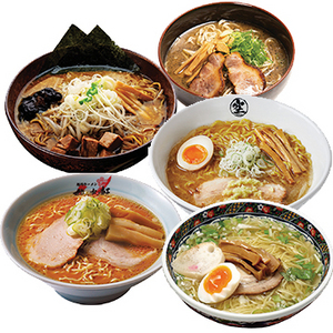 新千歳空港限定!北海道名店(ラーメン)の味 5食