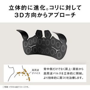 パナソニック EW-RA560-K 高周波治療器 コリコランワイド3D（肩専用） ブラック EWRA560K