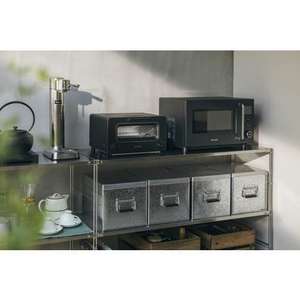 BALMUDA KRN01JP-BK 単機能レンジ BALMUDA The Range S 20L ブラック(宅配商品)【数量限定】