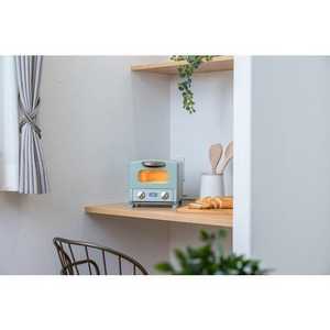 日本エーアイシー AETG8AG オーブントースター アラジン 遠赤グラファイトヒーター搭載 取外可能な焼網採用 グリーン【数量限定】