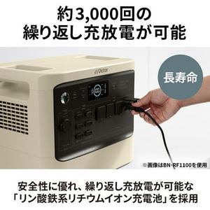 Victor BN-RF1500 ポータブル電源 480000ｍAh 1536Wh