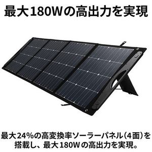 Victor BH-SV180 ポータブルソーラーパネル 180W