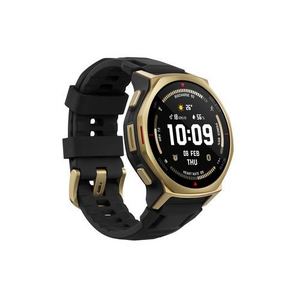 Amazfit SP170079-C238 T-Rex 3 Pro 44mm スマートウォッチ AMOLEDディスプレイ搭載 MIL規格 防水対応 ブラックゴールド