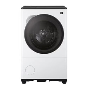 【無料長期保証1+3年付き】シャープ ES-8XS1-WR ドラム式洗濯機 右開き 洗濯8.0kg 乾燥4.0kg 幅64cm 自動投入 自動お掃除 ホワイト系 ヒートポンプ