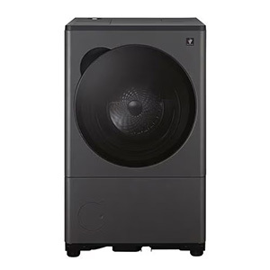 【無料長期保証1+3年付き】シャープ ES-8XS1-HR ドラム式洗濯機 右開き 洗濯8.0kg 乾燥4.0kg 幅64cm 自動投入 自動お掃除 グレー系 ヒートポンプ