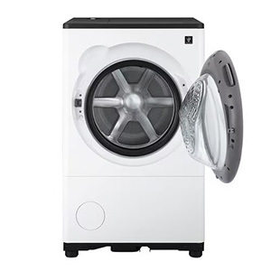 【無料長期保証1+3年付き】シャープ ES-8XS1-WR ドラム式洗濯機 右開き 洗濯8.0kg 乾燥4.0kg 幅64cm 自動投入 自動お掃除 ホワイト系 ヒートポンプ