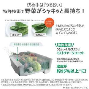 【無料長期保証1+5年付き】2026年02月23日発売予定！予約受付中 東芝 冷蔵庫 543L 観音開き 6ドア 幅68.5cm 摘みたて野菜室 3段冷凍室 Deliチルド GR-A540XFS(TW) ホワイト系