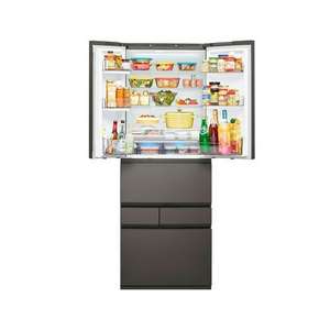 【無料長期保証1+5年付き】2026年02月23日発売予定！予約受付中 東芝 冷蔵庫 643L 観音開き 6ドア 幅68.5cm 摘みたて野菜室 3段冷凍室 Deliチルド GR-A640XFS(TH) グレー系