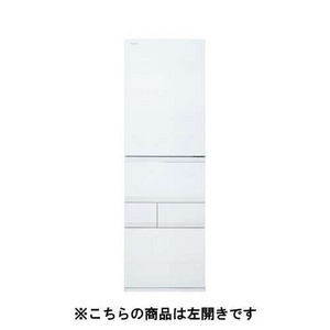 【無料長期保証1+5年付き】東芝 冷蔵庫 452L 左開き 5ドア 幅60cm 奥行スリム 3段冷凍室 広々冷蔵室 GR-A450GTL(TW) ホワイト系