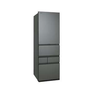 【無料長期保証1+5年付き】東芝 冷蔵庫 501L 左開き 5ドア 幅60cm スリムで大容量 3段冷凍室 広々冷蔵室 GR-A500GTL(TH) グレー系