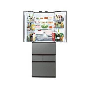 【無料長期保証1+5年付き】2026年03月02日発売予定！予約受付中 東芝 冷蔵庫 506L 観音開き 6ドア 幅65cm メタリッククールパネル 摘みたて野菜室 おいしさ持続上質冷凍 GR-A51YFV(ZH) グレー系