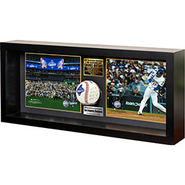 【数量限定】「大谷翔平」MLB公式フォト２枚セット　寄せ書きサイン入り記念ボール額装