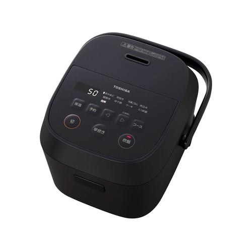 東芝 RC-5AMX(K) マイコン炊飯器 厚釜1.7mm ふっくら炊き上げ 3合炊き ブラック