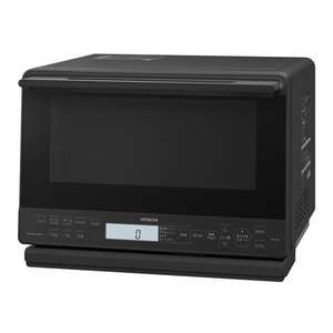 日立 MROS8D スチームオーブンレンジ 31L 庫内お手入れがらく「らくメンテ」 ブラック(宅配商品)
