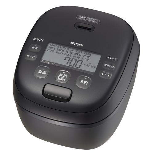 タイガー魔法瓶 JRI-10Y5K 圧力IHジャー炊飯器 遠赤5層土鍋蓄熱コート釜採用 5.5合炊き ブラック
