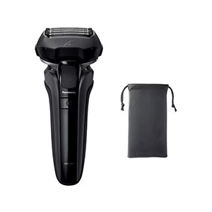 パナソニック ES-LVFX-K メンズシェーバー ラムダッシュ5枚刃 ラムダッシュAI+搭載 密着5Dヘッド採用 ブラック★在庫一掃品★