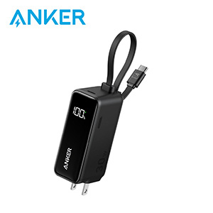 ［ANKER］Power Bank (30W, Fusion, Built-In USB-C ケーブル)