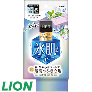 17[ライオン] Banプレミアムシートクールソープ（30枚×3コ）