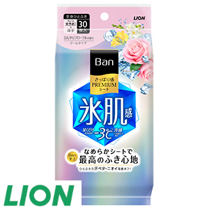 19[ライオン] Banプレミアムシートクールフローラル（30枚×3コ）