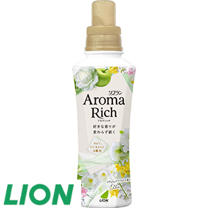 31[ライオン] ソフランアロマリッチエリー本体（480ml×3本）