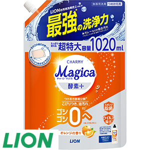 39[ライオン] CHARMY　Magica酵素プラスオレンジ替え大（1020ml×1コ）