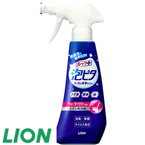 49[ライオン] ルック泡ピタトイレ洗浄スプレーWリリー本体（300ml×1本）