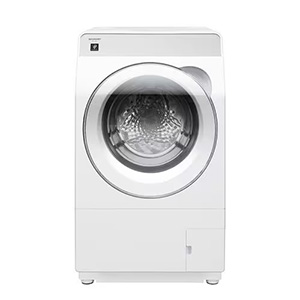 シャープ ドラム式洗濯機 左開き 洗濯11.0kg 乾燥6.0kg 幅64cm 自動お掃除 高圧シャワーすすぎ ES11K1 ホワイト系