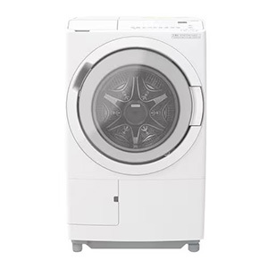 日立 ドラム式洗濯乾燥機 右開き 洗濯12.0kg 乾燥6.0kg 幅63.8cm らくメンテ ナイアガラ洗浄 風アイロン BD-SV120M ホワイト系