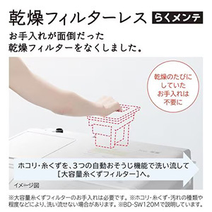 日立 ドラム式洗濯乾燥機 右開き 洗濯12.0kg 乾燥6.0kg 幅63.8cm らくメンテ ナイアガラ洗浄 風アイロン BD-SV120M ホワイト系
