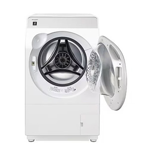 シャープ ドラム式洗濯機 右開き 洗濯11.0kg 乾燥6.0kg 幅64cm 自動お掃除 高圧シャワーすすぎ ES11K1 ホワイト系