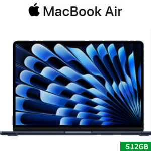 [Apple] アップル MacBook Air 13.6インチ M5チップ  2026年春モデル 16GB 512GB MDHE4J/A [ミッドナイト]☆