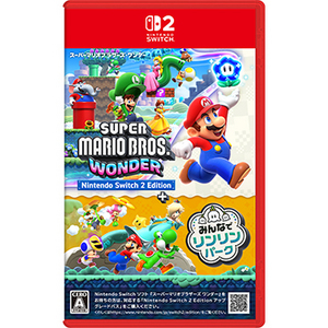 ゲームソフト・Nintendo Switch 2 スーパーマリオブラザーズ ワンダー Nintendo Switch 2 Edition ＋ みんなでリンリンパーク (99013197)