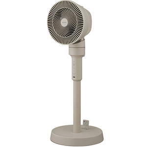 [アイリスオーヤマ] サーキュレーター扇風機 ACスタンドファン マイコン式 ベージュ STF-AC15TEC-C 202438